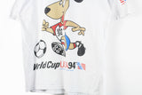 Vintage Striker World Cup USA 1994 T-Shirt Medium