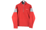 Vintage Reebok Fleece Half Zip Small