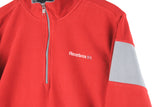 Vintage Reebok Fleece Half Zip Small