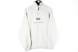 Vintage Gant Sweatshirt 1/4 Zip Large / XLarge