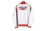 Vintage England Team Umbro Sweatshirt Full Zip Large