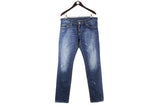 Dsquared2 Jeans 50 Dsquared2 jeans Designer denim High-end jeans Fashionable denim Luxury jeans Designer fashion Premium denim Stylish jeans Iconic brand Men's fashion Italian design Fashion-forward denim Designer menswear Pants authentic made in Italy