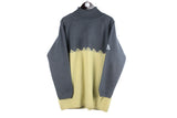 Vintage Adidas Turtleneck Sweater Medium Oversized