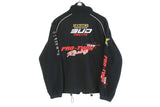 Vintage Bud Racing Fleece Full Zip Small