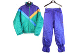 Vintage Ellesse Ski Suit Small