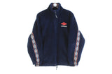 Vintage Umbro Fleece Full Zip Small