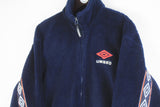 Vintage Umbro Fleece Full Zip Small