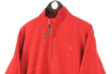 Vintage Jack Wolfsking Fleece 1/4 Zip Women's Large