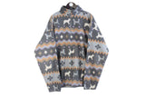 Vintage Fleece 1/4 Zip XLarge