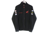 Vintage Honda Fleece Full Zip Small
