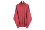 Vintage Lacoste Turleneck Sweater XLarge