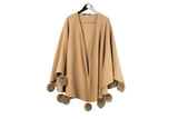 Vintage Sam-Rone Poncho Cape Women's Medium - XLarge