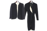 Vintage Valentino Suit Dress and Blazer Women's Small
