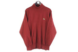 Vintage Lacoste Turtleneck Sweater XLarge