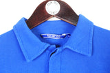 Vintage Sparco Long Sleeve Polo T-Shirt Medium