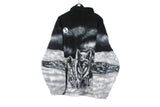 Vintage Wolf Fleece Full Zip 3XLarge