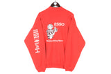 Vintage Esso Team Sweatshirt 1/4 Zip Large