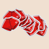 adidas 80s made in west germany shorts design stickers