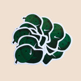 unique design nike swoosh cap sticker