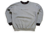 nike vintage gray big logo sweatshirt