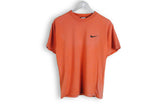 Vintage Nike T-Shirt Small orange