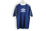 Vintage Umbro T-Shirt XLarge blue big logo