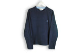 Vintage Yves Saint Laurent Sweatshirt big logo navy blue