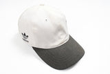 Vintage Adidas Cap white gray big logo