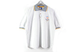 Vintage Sydney 2000 Olympic Games Polo T-Shirt Large gray classic sport tee