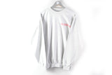 Vintage Porsche Tennis Grand Prix Sweatshirt XLarge big logo cotton retro 80s made in West Germany