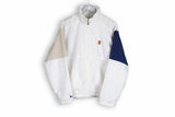 vintage nike tennis court track jacket white