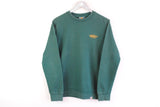 Carhartt Sweatshirt Medium WIP Work in Progress pre-owned green big logo 89 jumper