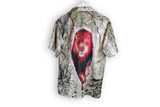 Vintage Hawaii Shirt Lion Pattern Medium