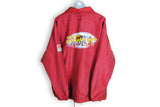 Vintage Ferrari Michael Schumacher Jacket XXLarge red big logo coach