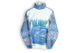 Vintage Dolphins Fleece Small / Medium big logo multicolor animal pattern