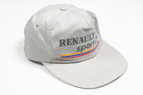 Vintage Renault F1 Cap sport gray big logo Formula 1 rare 90s hat