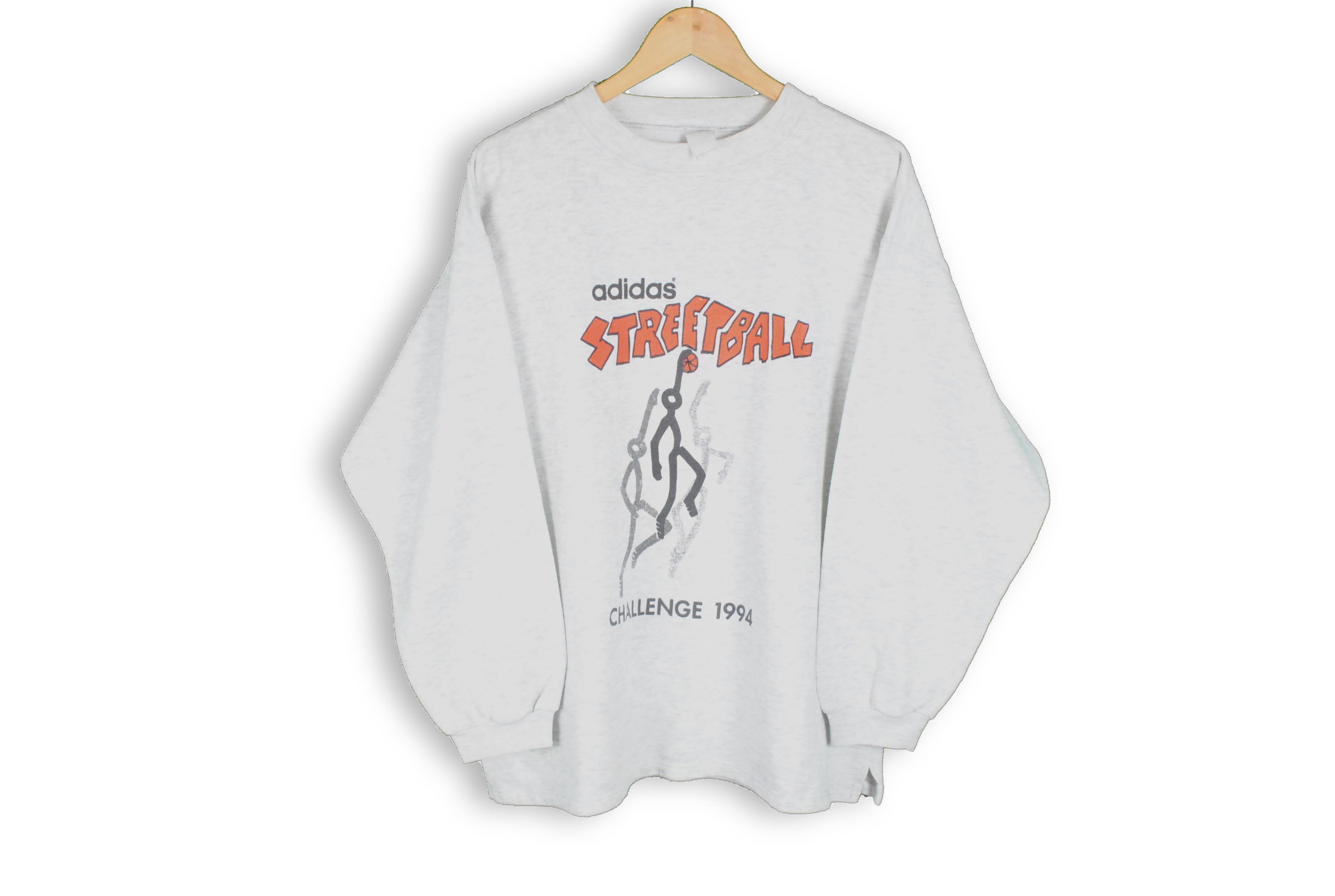 Empeorando siglo Piñón Vintage Adidas Streetball 1994 Sweatshirt – dla dushy