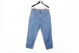 Vintage Levis 550 Jeans W 36 L 30 blue 90s work style denim pants rare blue color