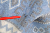 Vintage 1/4 Zip Fleece Sweater Medium