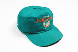 Vintage Miami Dolphins Cap big logo green orange NFL baseball hat
