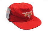 Vintage San Francisco 49ers New With Tag Cap red authentic NFL football baseball hat