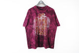 Vintage MTV Rock IM Park 1998 T-Shirt Large / XLarge music fest tie die retro red big logo 90s authentic tee