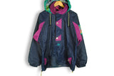 vintage helly hansen anorak jacket 80s raincoat