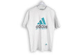 vintage adidas equipment gray big logo t-shirt
