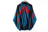 Vintage Adidas Equipment Tracksuit XLarge green red athletic suit 90s