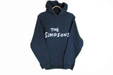 vintage the simpsons black hoodie carlsbart carlsberg