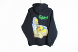 vintage the simpsons black hoodie carlsbart carlsberg