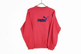 vintage Puma sweatshirt red big logo