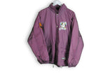Vintage Mighty Ducks Anaheim Campri Jacket Medium / Large purple big logo windbreaker NHL