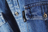 Vintage Warner Bros Denim Shirt XLarge